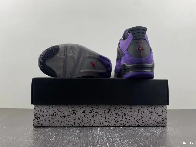 Reps TB Travis x Purple Air Suede Scott Jordan 4 0510